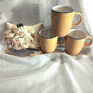 Nancy Calhoun Fusion Mugs in Honey Sapphire